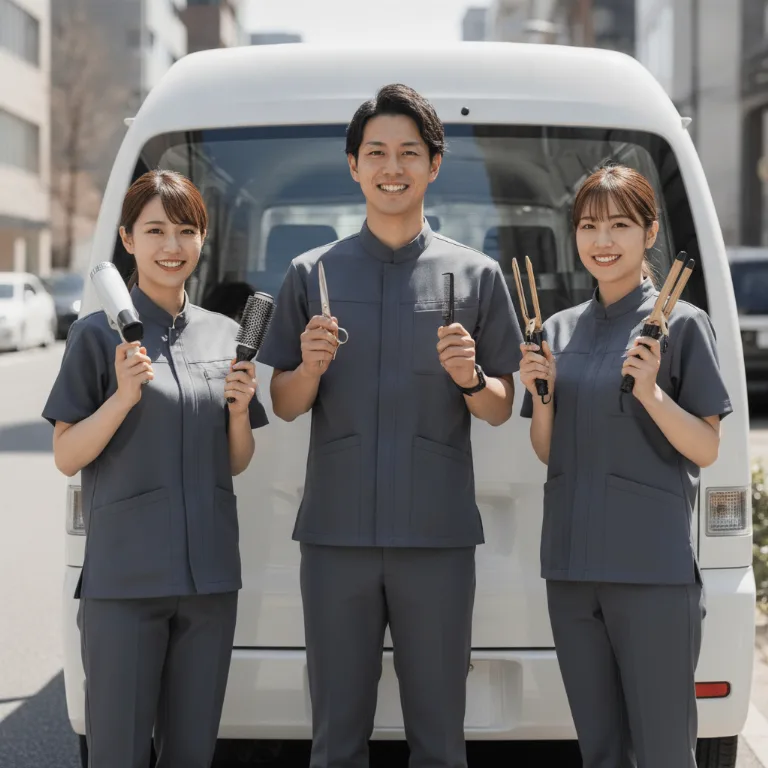 高級美容室 のチーム: 古河市